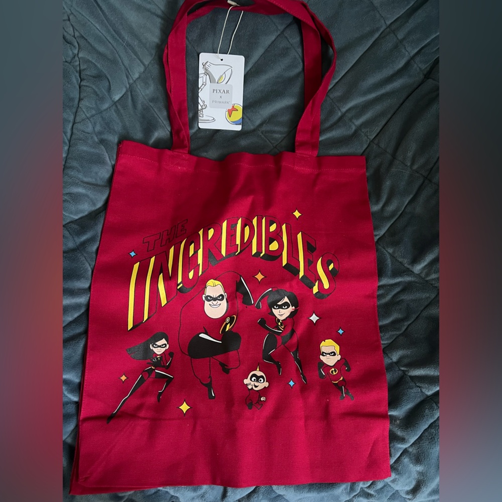 Primark Red The Incredibles Tote Bag